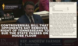 Controversial Bill That Opponents Say Removes Right Of Tennesseans To Sue The State Passes On House Floor