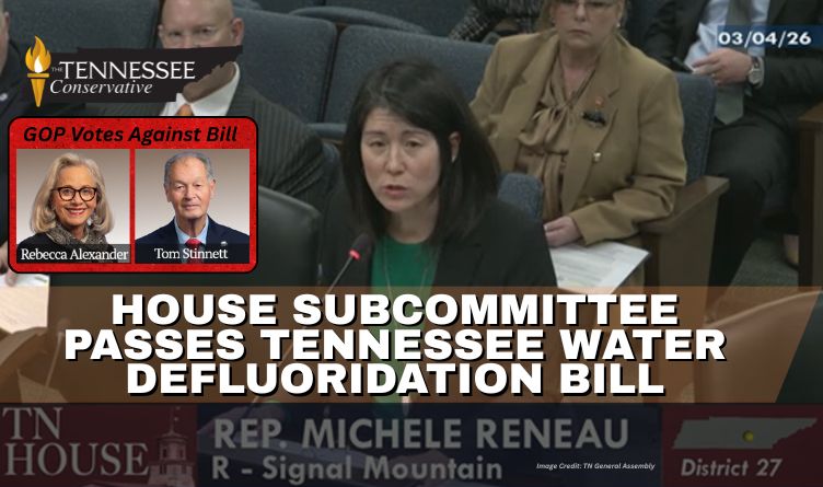 House Subcommittee Passes Tennessee Water Defluoridation Bill