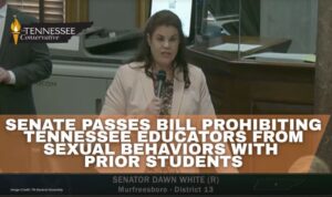 Senate Passes Bill Prohibiting Tennessee Educators From Sexual Behaviors With Prior Students
