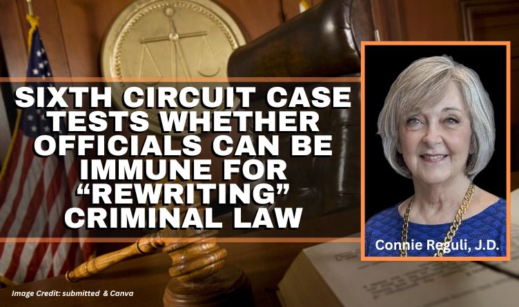 Sixth Circuit Case Tests Whether Officials Can Be Immune For “Rewriting” Criminal Law