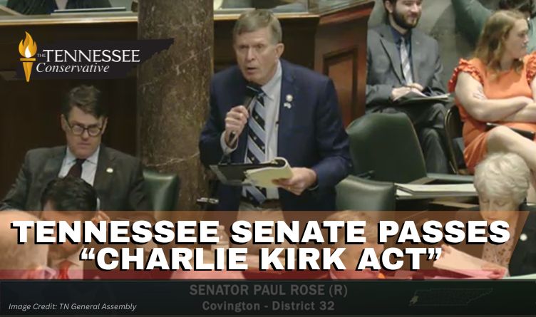 Tennessee Senate Passes “Charlie Kirk Act”