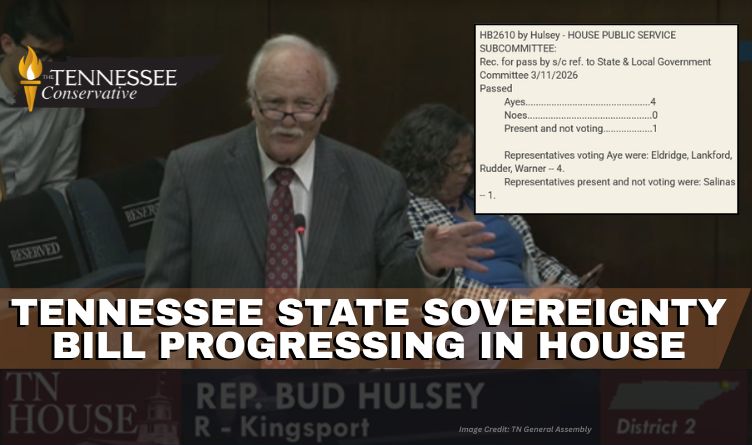 Tennessee State Sovereignty Bill Progressing In House