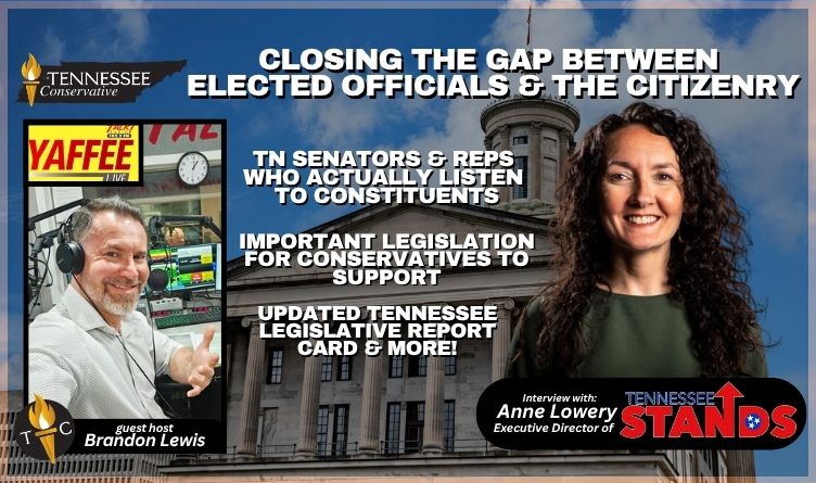 Video Podcast: Closing The Gap Between Elected Officials & The Citizenry - Interview With Tennessee Stands Executive Director Anne Lowery