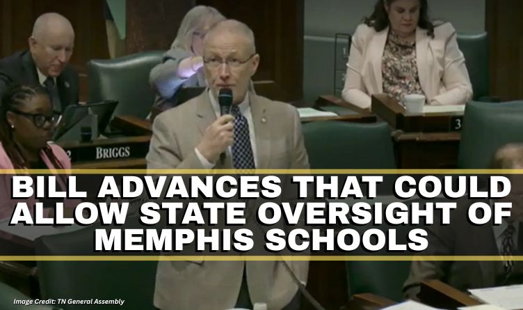Bill Advances That Could Allow State Oversight Of Memphis Schools