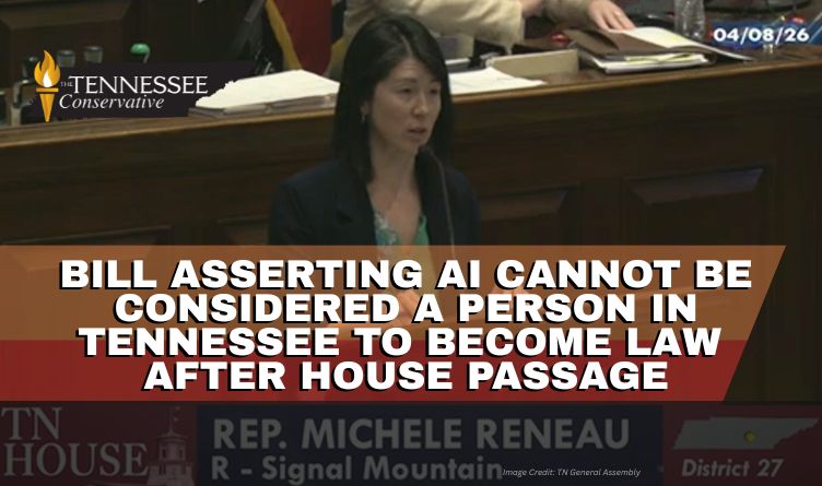 Bill Asserting AI Cannot Be Considered A Person In Tennessee To Become Law After House Passage