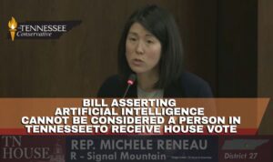 Bill Asserting Artificial Intelligence Cannot Be Considered A Person In Tennessee To Receive House Vote