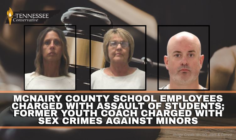 McNairy County School Employees Charged With Assault of Students; Former Youth Coach Charged With Sex Crimes Against Minors
