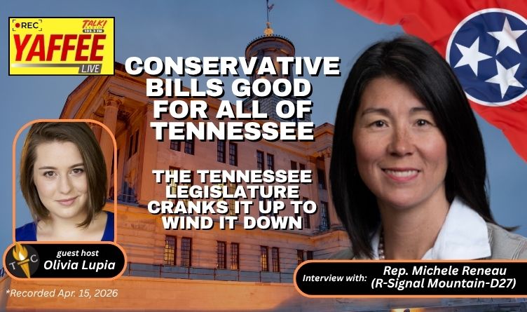 Video Podcast: Interview With Tennessee State Rep. Michele Reneau - Conservative Bills Good For ALL Of Tennessee...
