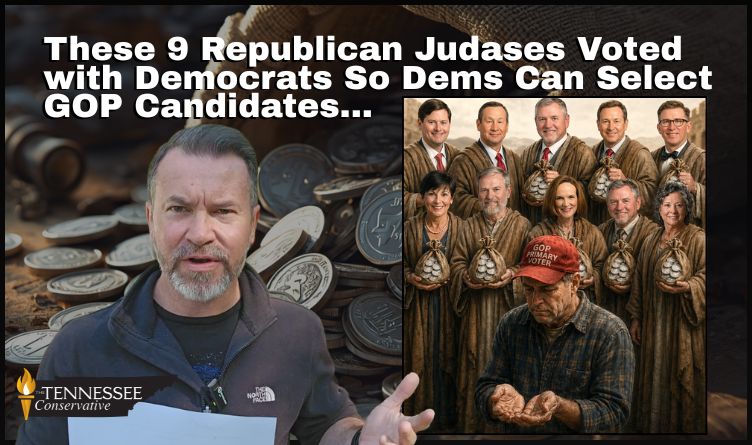 Video & Podcast: These 9 Republican Judases Voted With Democrats So Dems Can Select GOP Candidates…