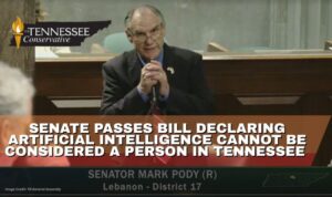 Senate Passes Bill Declaring Artificial Intelligence Cannot Be Considered A Person In Tennessee