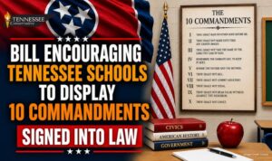Bill Encouraging Tennessee Schools To Display 10 Commandments Signed Into Law