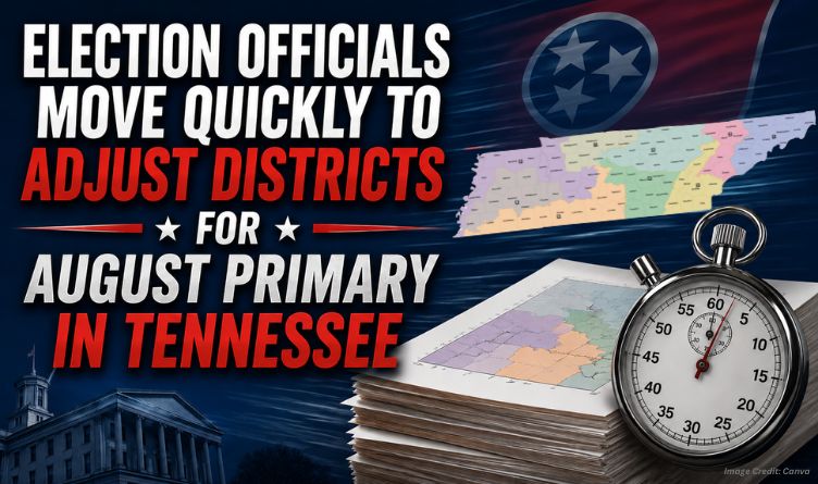 Election Officials Move Quickly To Adjust Districts For August Primary In Tennessee