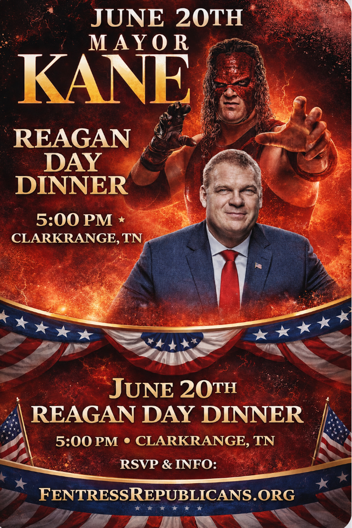 Fentress County Republican Party Reagan Day Dinner With Mayor Of Knox County - Glenn Jacobs