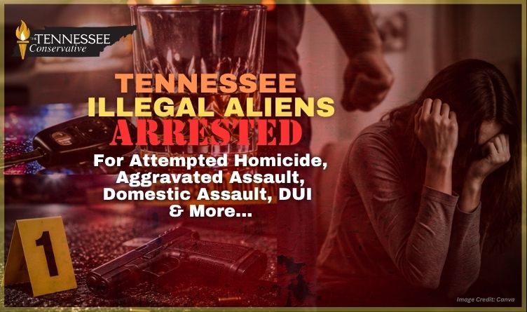 Tennessee Illegal Aliens Arrested For Attempted Homicide, Aggravated Assault, Domestic Assault, DUI & More...