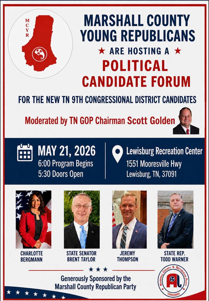 Political Candidate Forum Hosted by Marshall County Young Republicans
