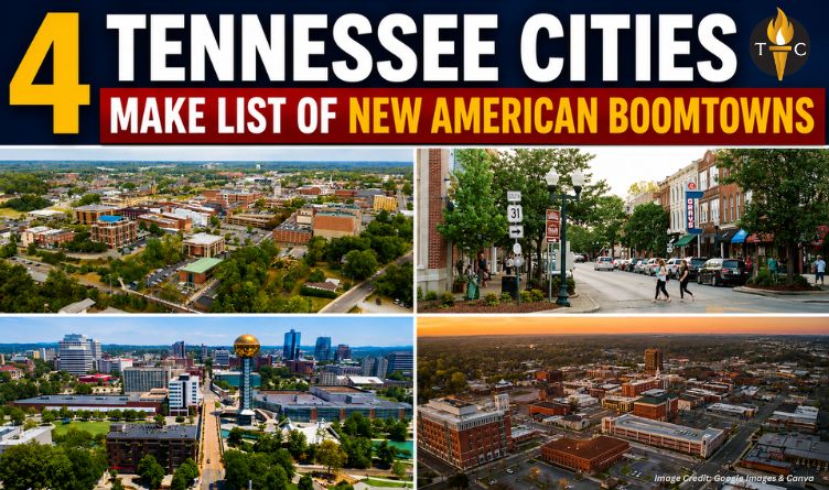 4 Tennessee Cities Make List Of New American Boomtowns