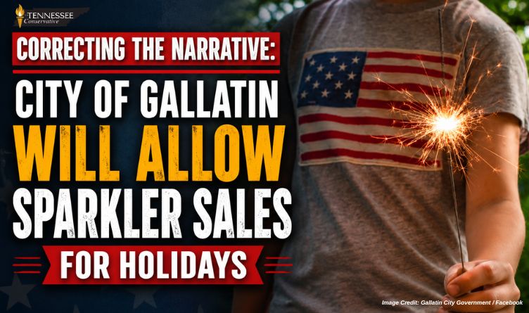 Correcting The Narrative: City Of Gallatin Will Allow Sparkler Sales For Holidays
