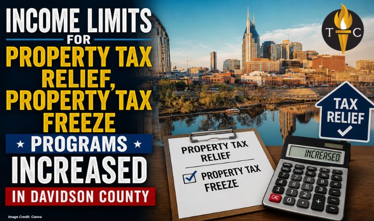 Income Limits For Property Tax Relief, Property Tax Freeze Programs Increased in Davidson County