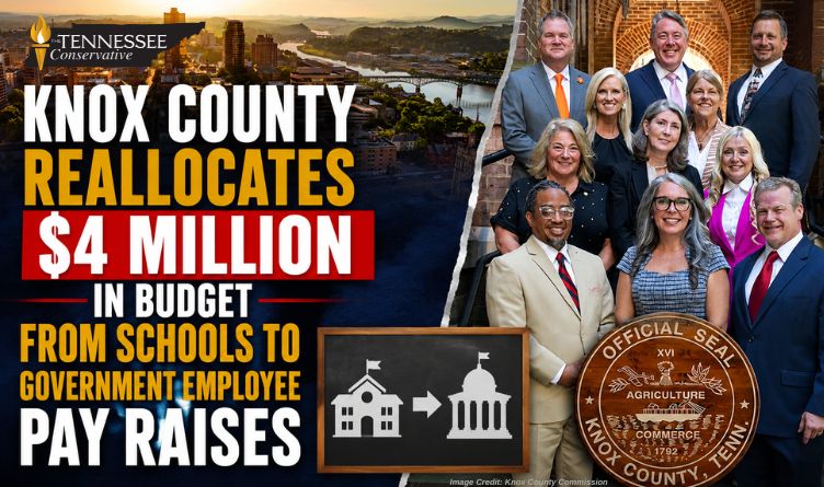 Knox County Reallocates $4 Million In Budget From Schools To Government Employee Pay Raises