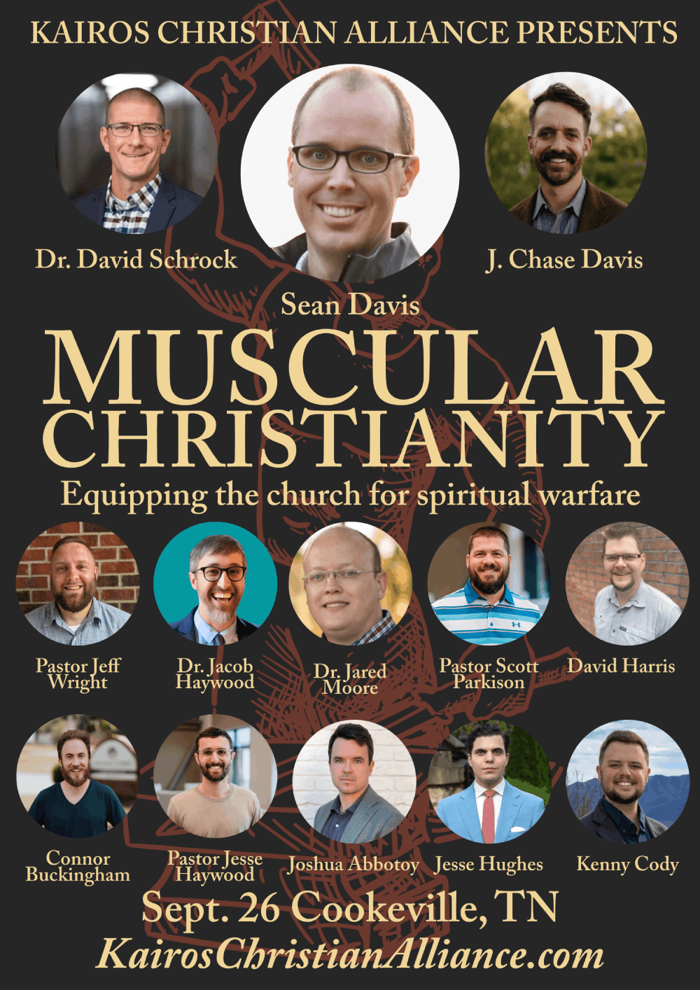 Join Us for the First Annual Kairos Christian Alliance Conference: Muscular Christianity