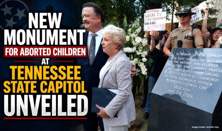 New Monument For Aborted Children At Tennessee State Capitol Unveiled