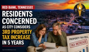 Red Bank, Tennessee Residents Concerned As City Considers 3rd Property Tax Increase In 5 Years