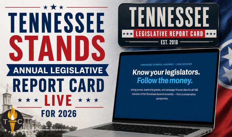 Tennessee Stands Annual Legislative Report Card Live For 2026