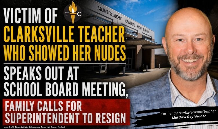 Victim Of Clarksville Teacher Who Showed Her Nudes Speaks Out At School Board Meeting, Family Calls For Superintendent To Resign