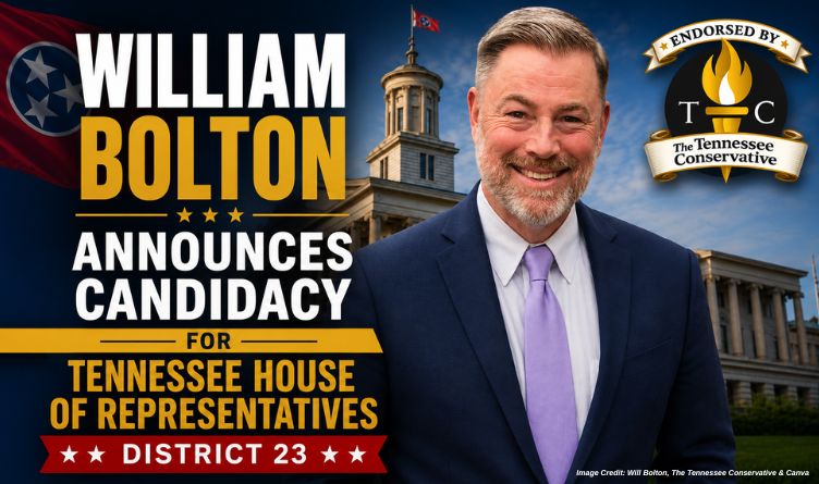William Bolton Announces Candidacy For Tennessee House Of Representatives District 23