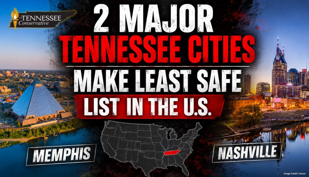 2 Major Tennessee Cities Make Least Safe List In The U.S.