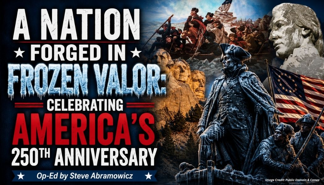 A Nation Forged In Frozen Valor: Celebrating America's 250th Anniversary (Op-Ed By Steve Abramowicz)