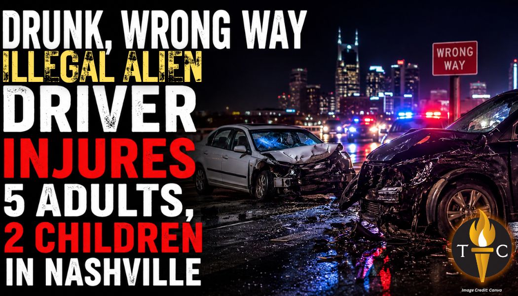 Drunk, Wrong Way Illegal Alien Driver Injures 5 Adults, 2 Children In Nashville