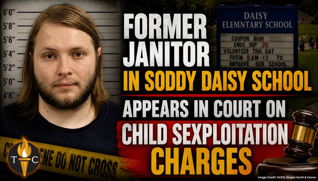 Former Janitor In Soddy Daisy School Appears In Court On Child Sexploitation Charges