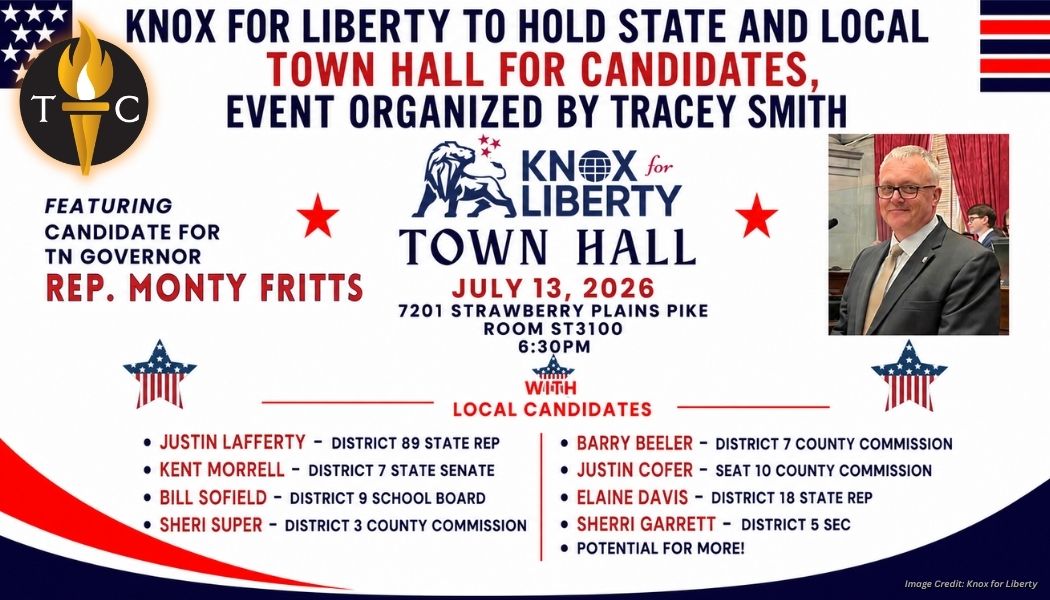 Knox For Liberty To Hold State And Local Town Hall For Candidates, Event Organized By Tracey Smith