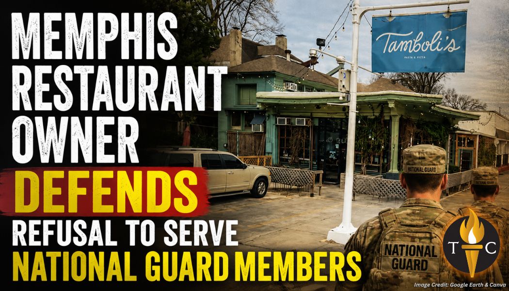 Memphis Restaurant Owner Defends Refusal To Serve National Guard Members