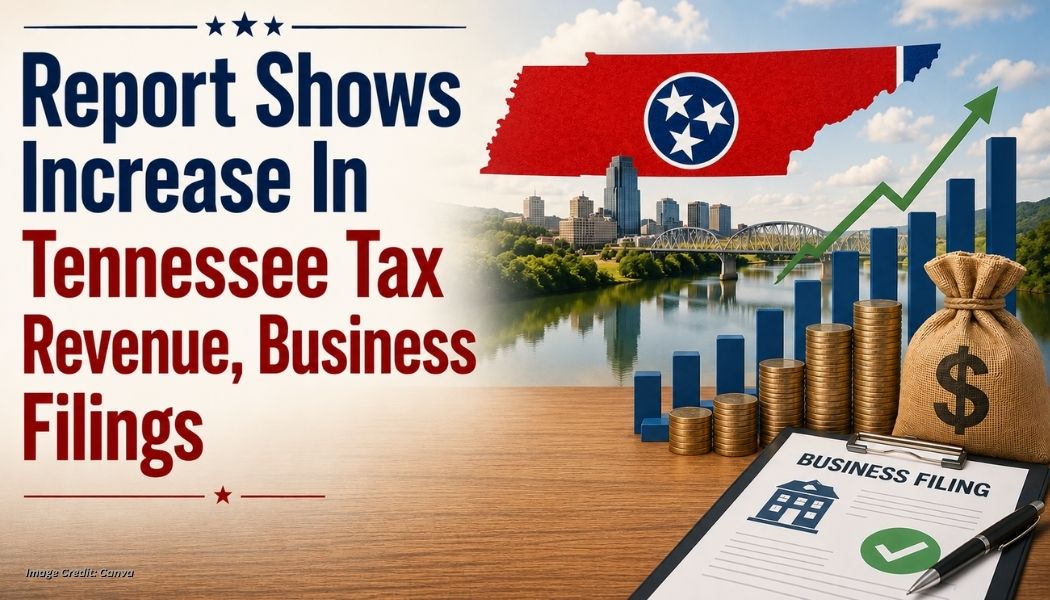 Report Shows Increase In Tennessee Tax Revenue, Business Filings