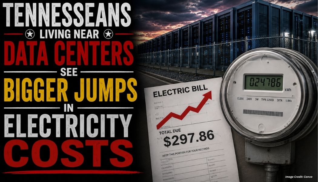 Tennesseans Living Near Data Centers See Bigger Jumps In Electricity Costs