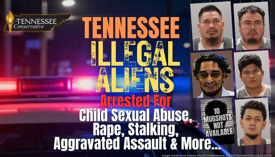 Tennessee Illegal Aliens Arrested For Child Sexual Abuse, Rape, Stalking, Aggravated Assault & More...