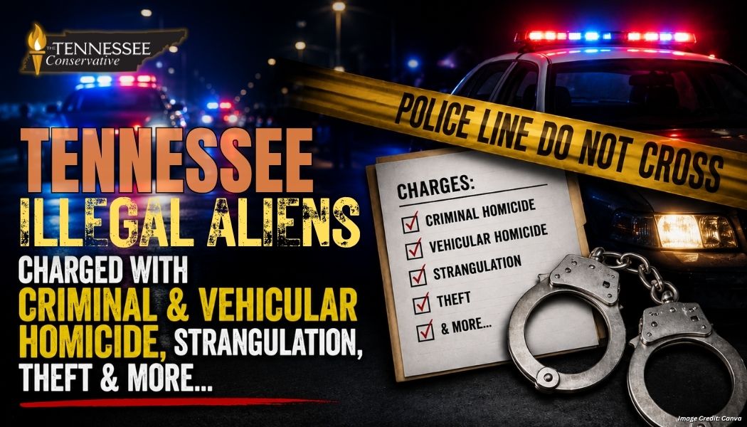 Tennessee Illegal Aliens Charged With Criminal & Vehicular Homicide, Strangulation, Theft & More...