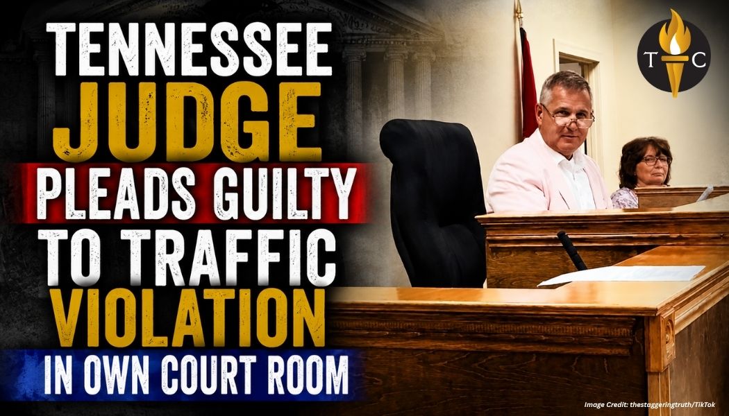 Tennessee Judge Pleads Guilty To Traffic Violation In Own Court Room