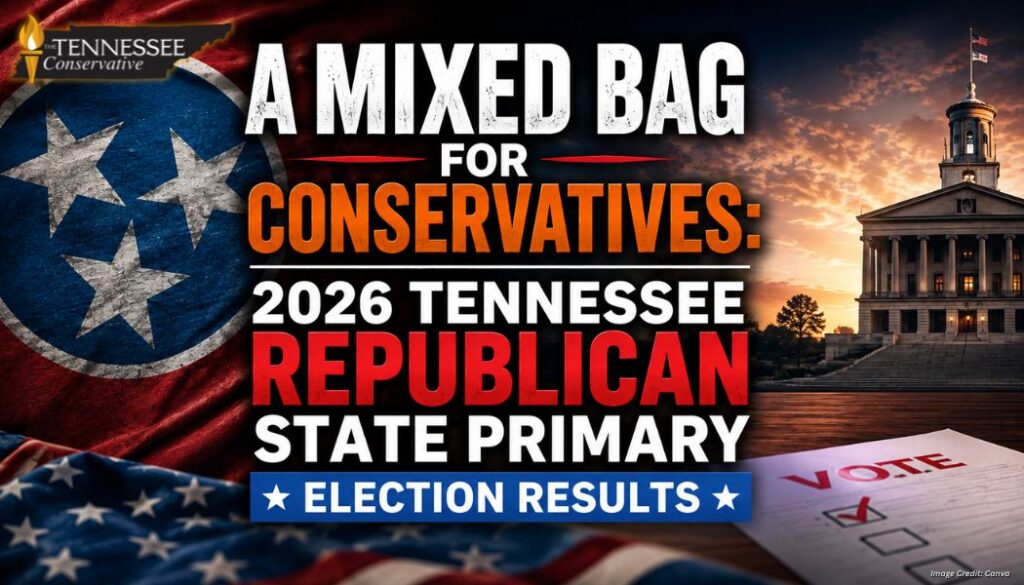 A Mixed Bag For Conservatives: 2026 Tennessee Republican State Primary ...