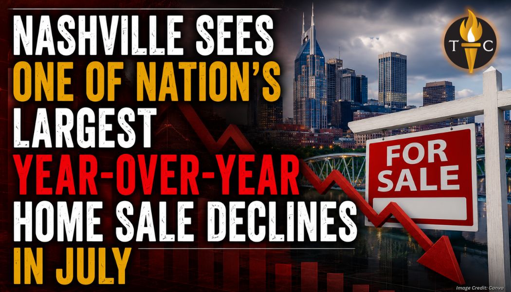 Nashville Sees One Of Nation’s Largest Year-Over-Year Home Sale Declines In July