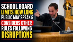 School Board Limits How Long Public May Speak & Considers Other Rules Following Disruptions