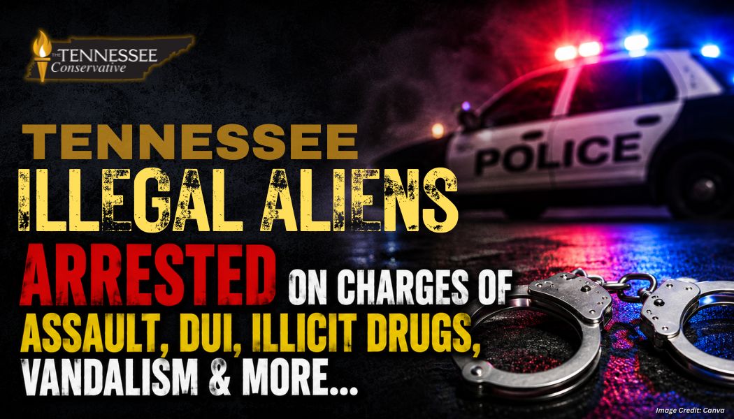 Tennessee Illegal Aliens Arrested On Charges Of Assault, DUI, Illicit Drugs, Vandalism & More...