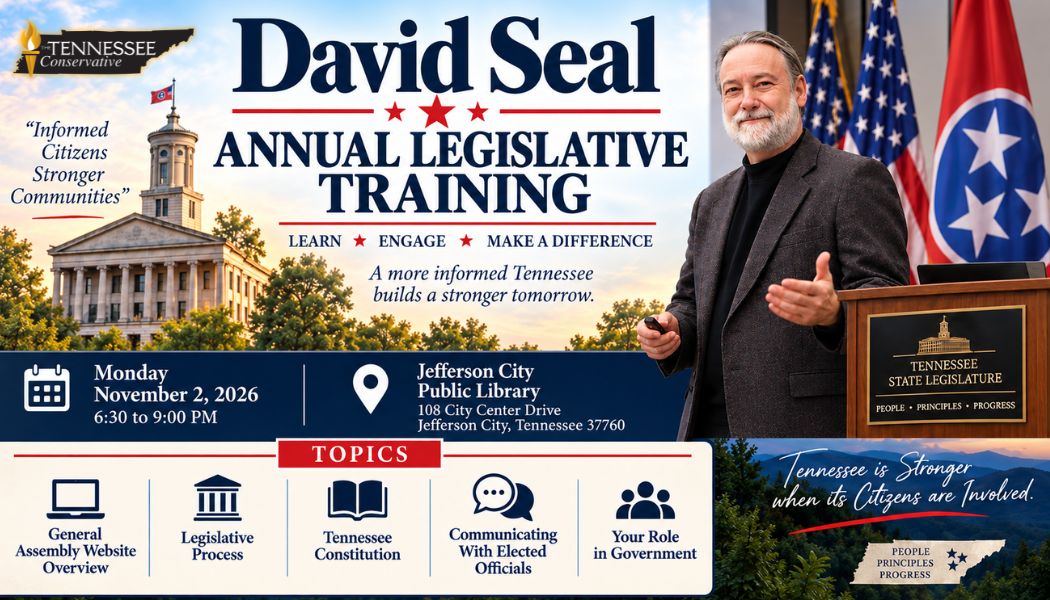 David Seal To Host Annual Legislative Training In Jefferson City