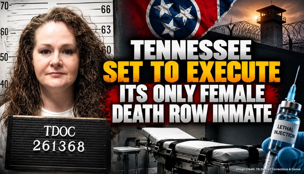 Tennessee Set To Execute Its Only Female Death Row Inmate