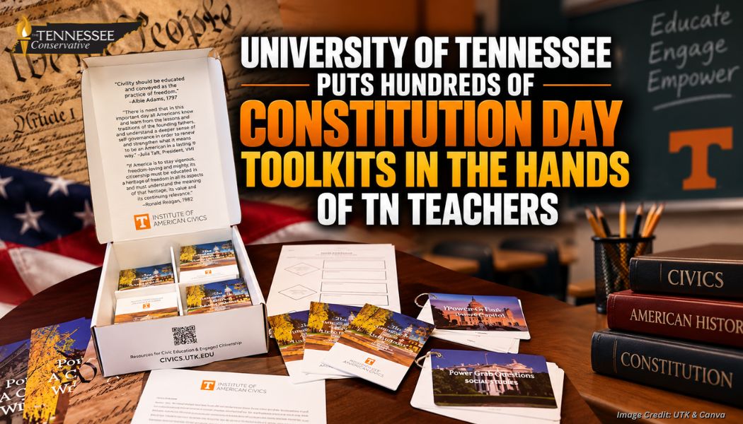 University Of Tennessee Puts Hundreds Of Constitution Day Toolkits In The Hands Of Tennessee Teachers