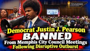 Democrat Justin J. Pearson Banned From Memphis City Council Meetings Following Disruptive Outburst