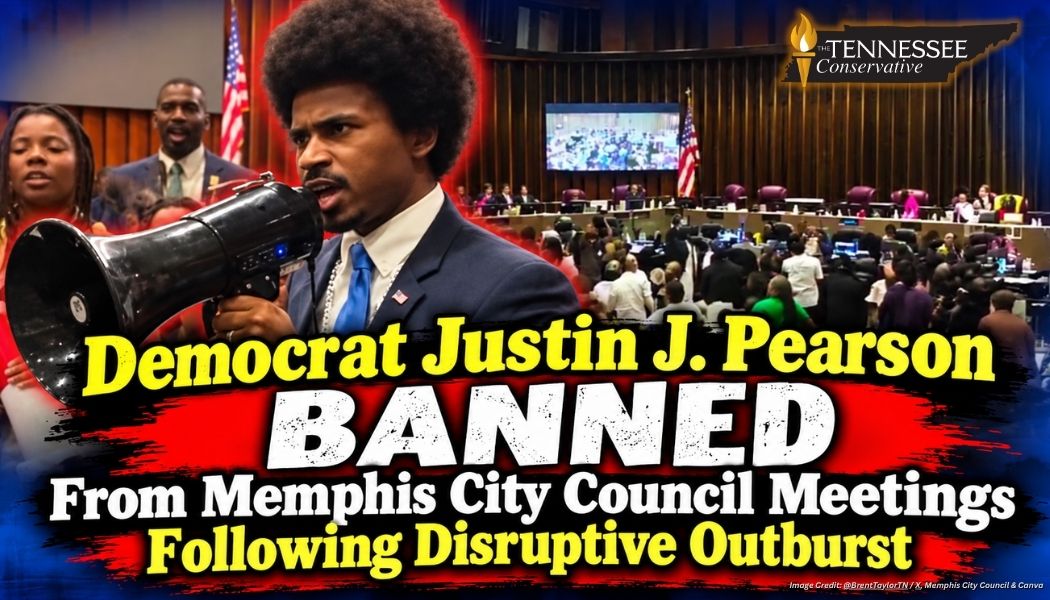Democrat Justin J. Pearson Banned From Memphis City Council Meetings Following Disruptive Outburst