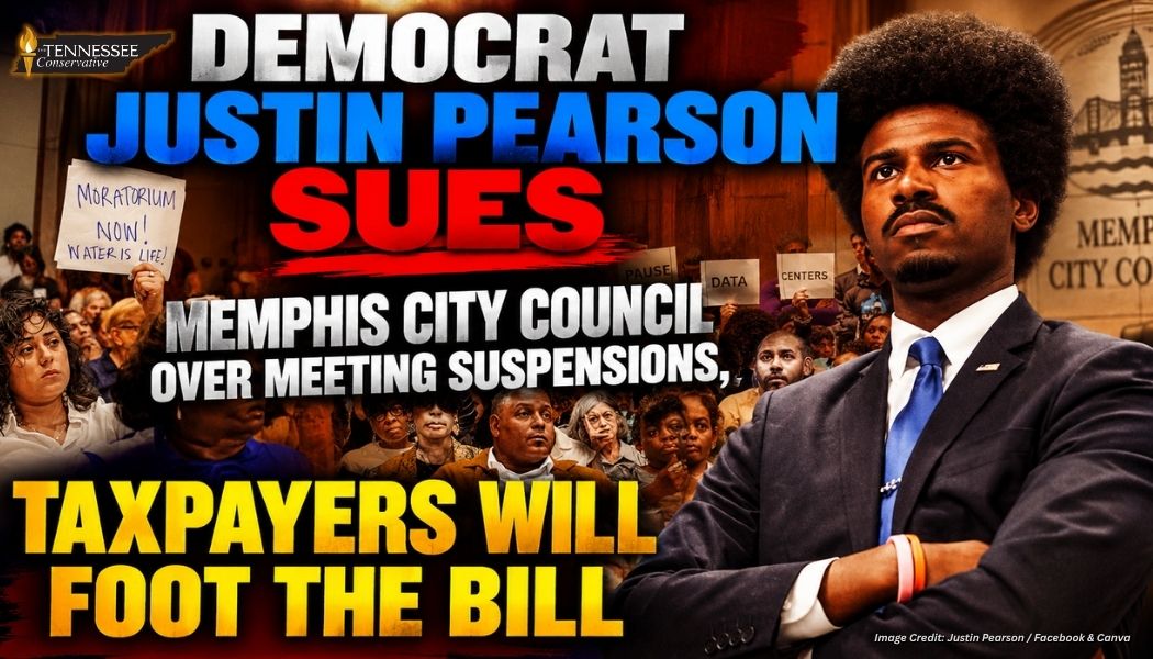 Democrat Justin Pearson Sues Memphis City Council Over Meeting Suspensions, Taxpayers Will Foot The Bill